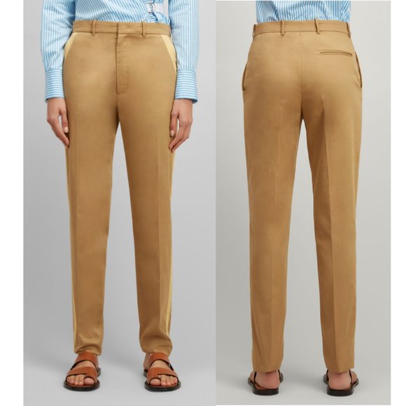 JOSEPH Twill Chino Fever Tuxedo Trousers Size 4
